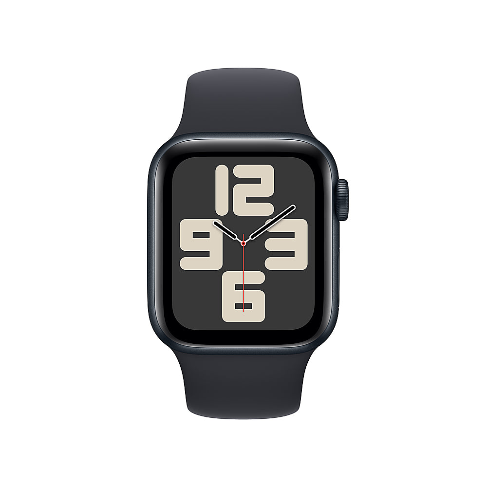Apple Watch SE (GPS) 40mm Midnight Aluminum Case with Midnight Sport Band - S/M - Midnight_1