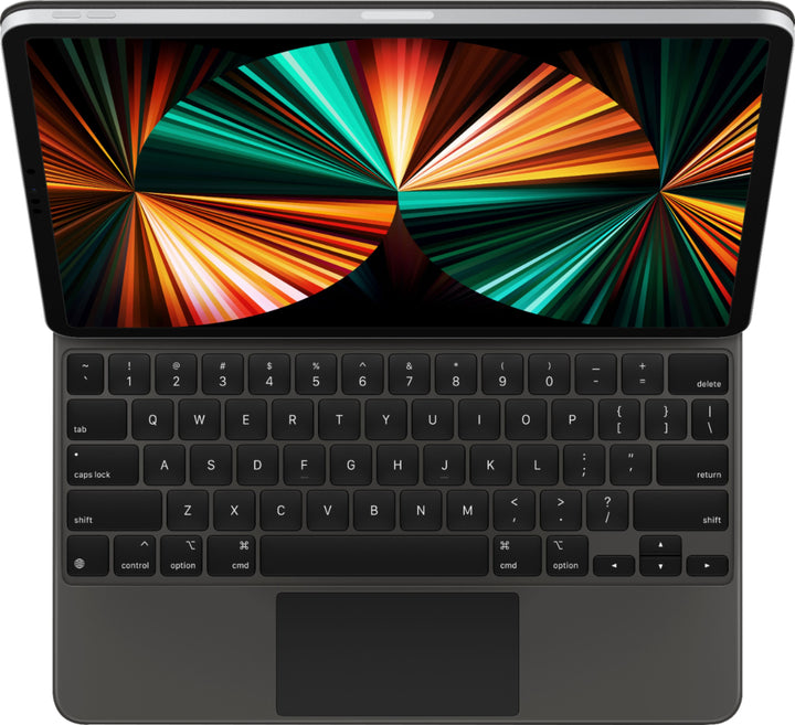 Apple - Magic Keyboard for 12.9-inch iPad Pro (3rd, 4th, or 5th Generation) - Black_0