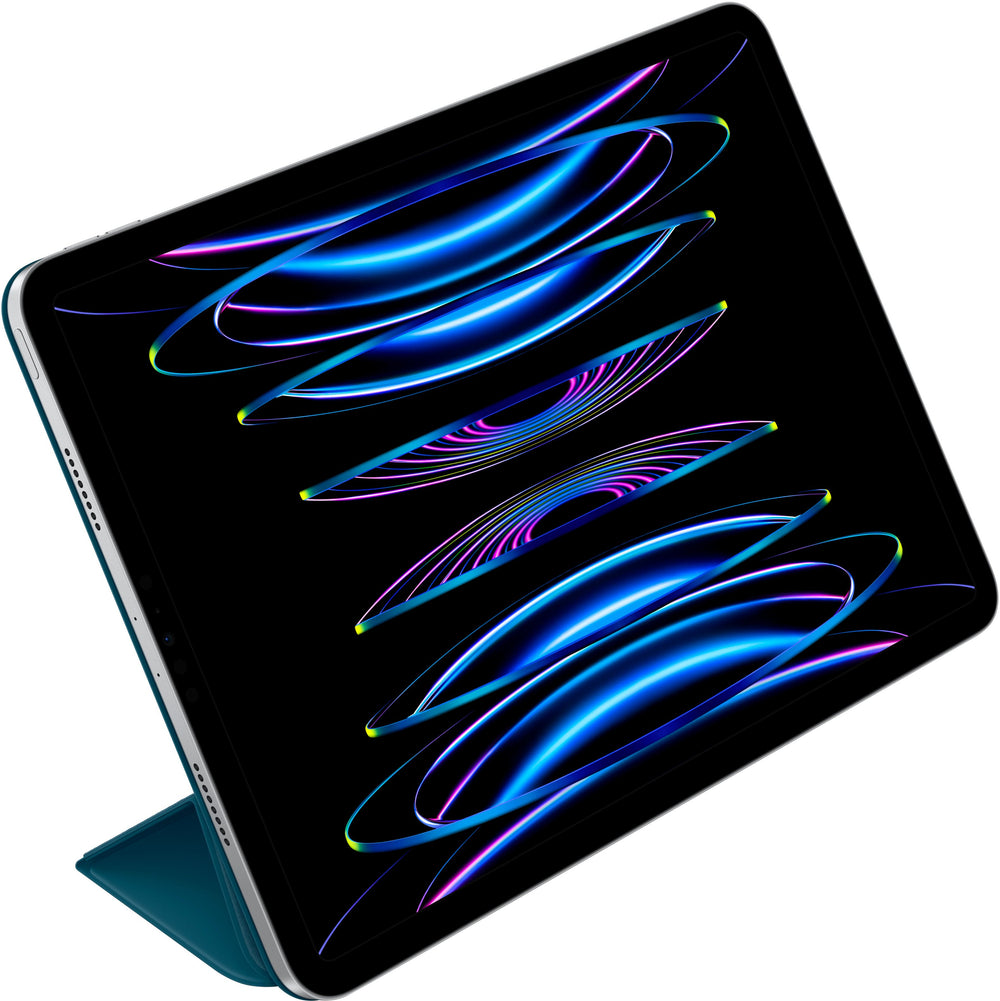 Apple - Smart Folio for iPad Pro 11-inch (4th generation) - Marine Blue_1