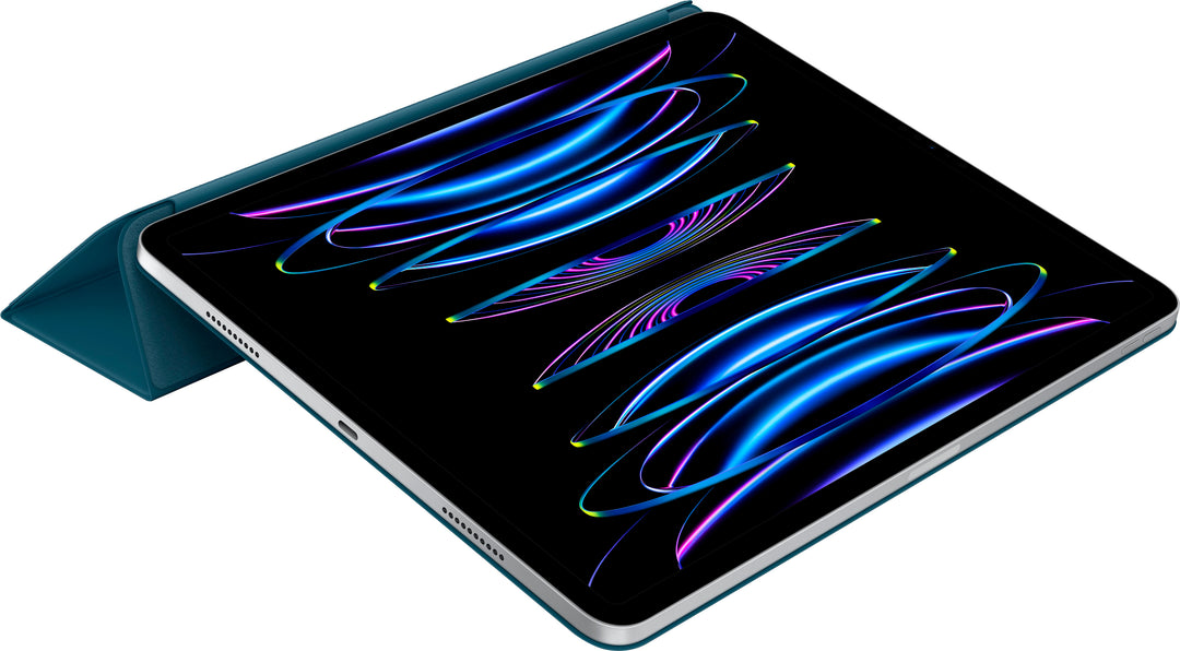 Apple - Smart Folio for 12.9-inch iPad Pro (3rd, 4th, 5th, and 6th generation) - Marine Blue_2