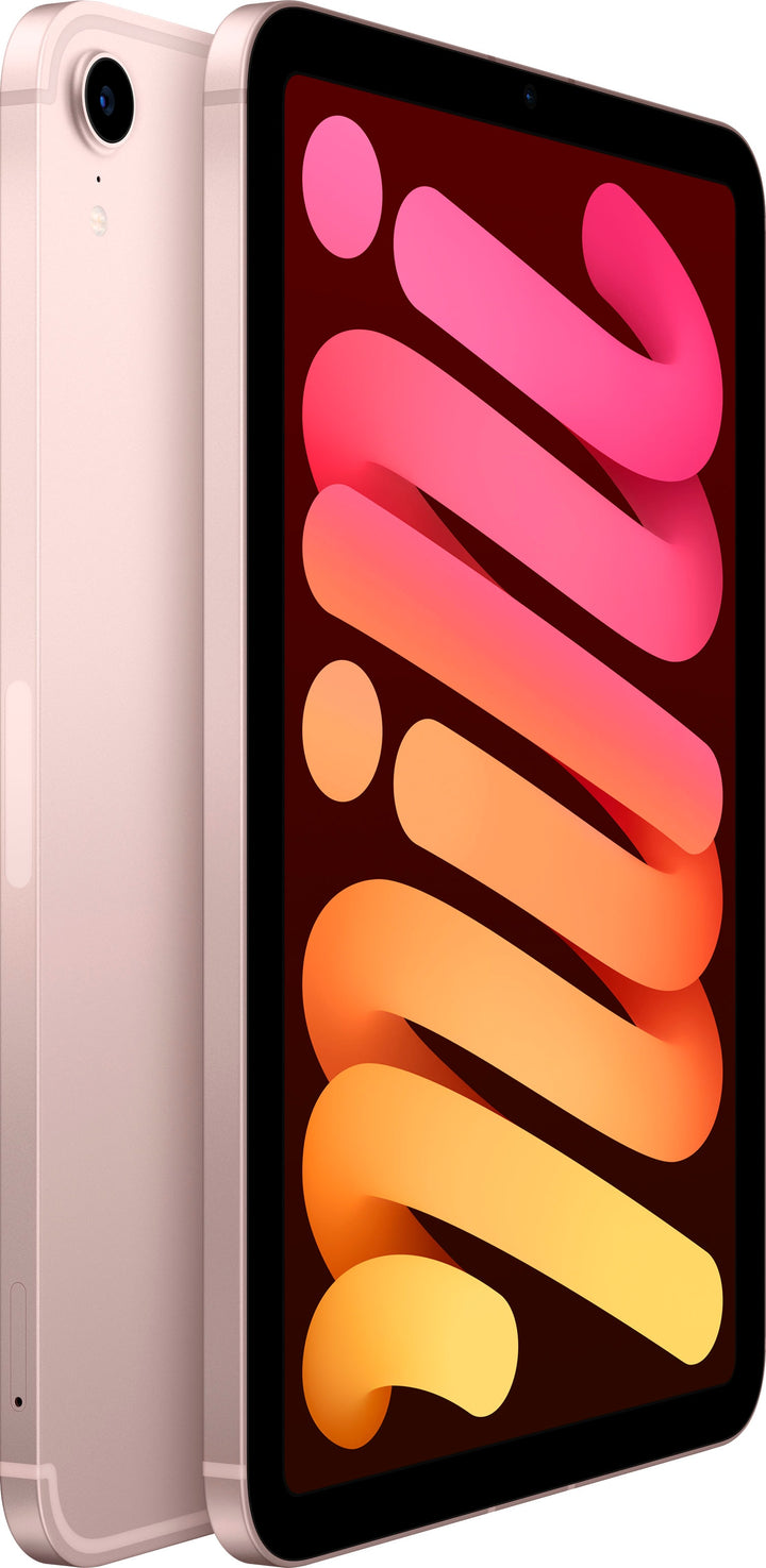 Apple - iPad mini (Latest Model) with Wi-Fi + Cellular - 256GB - Pink (Unlocked)_4