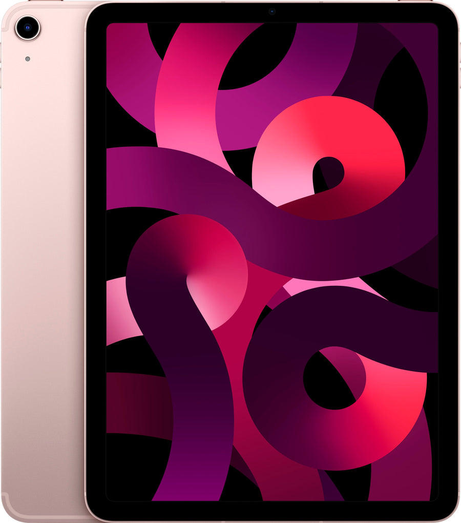 Apple - 10.9-Inch iPad Air - Latest Model - (5th Generation) with Wi-Fi + Cellular - 64GB - Pink (Unlocked)_0