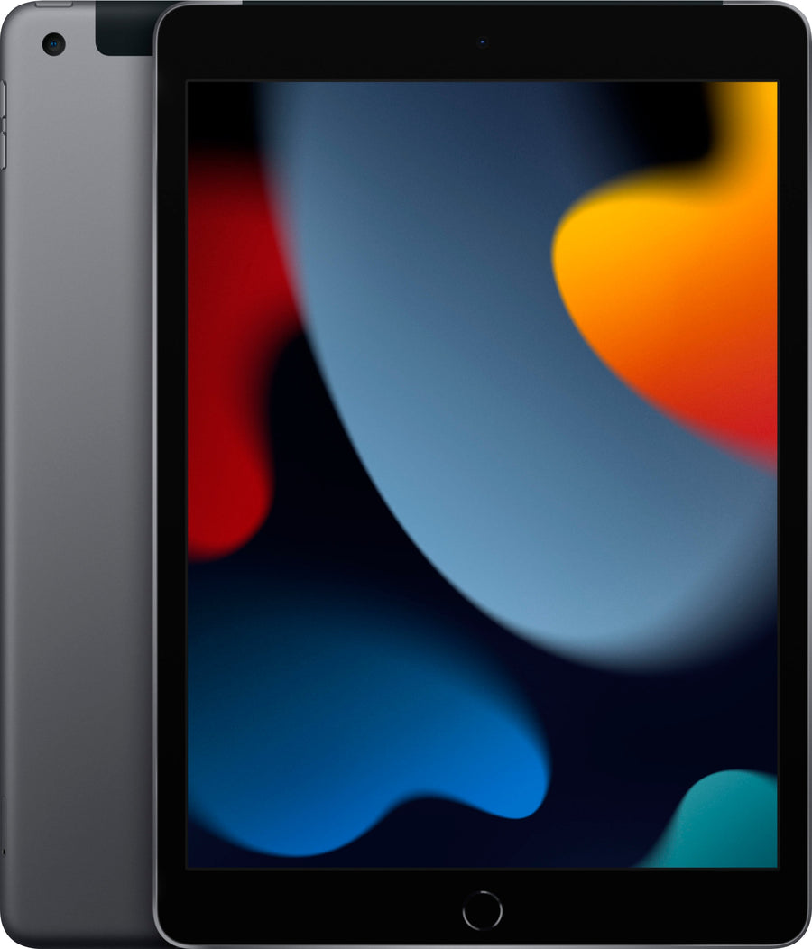 Apple - 10.2-Inch iPad (Latest Model) with Wi-Fi + Cellular - 64GB - Space Gray (Verizon)_0