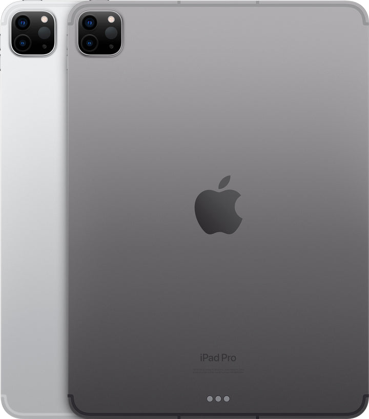 Apple - 11-Inch iPad Pro (Latest Model) with Wi-Fi + Cellular - 256GB - Space Gray (Verizon)_4