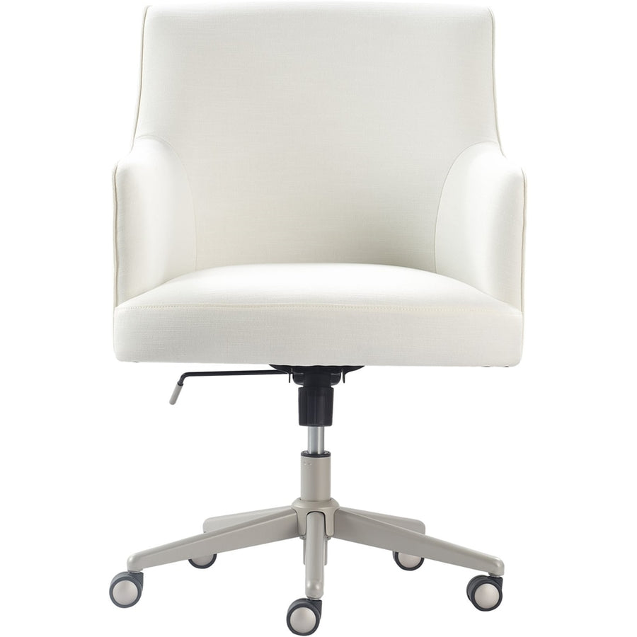 Finch - Belmont Modern Twill Home Office Chair - Gray/Ivory_0