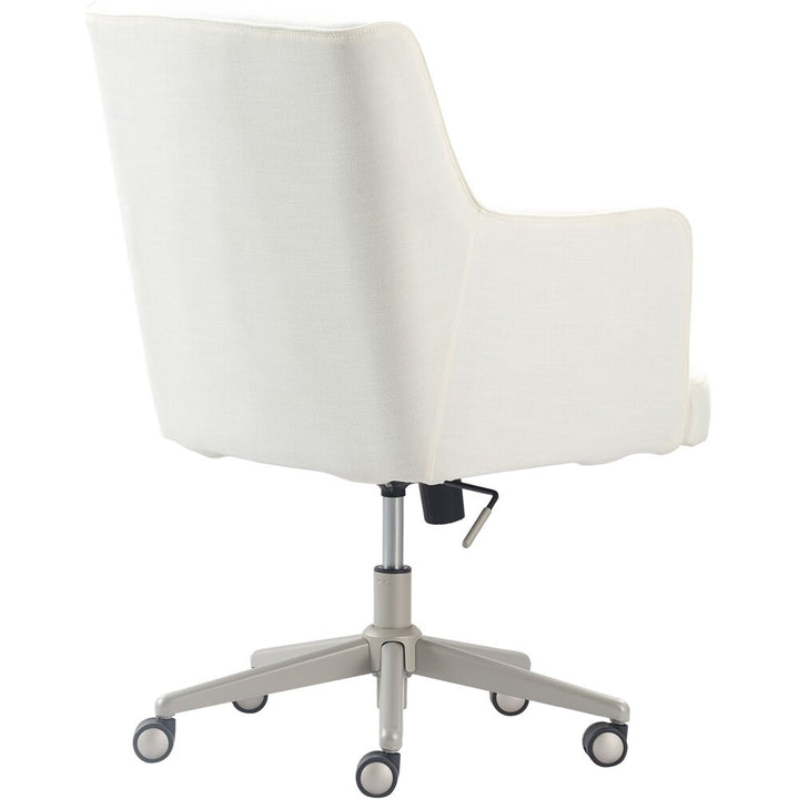 Finch - Belmont Modern Twill Home Office Chair - Gray/Ivory_8