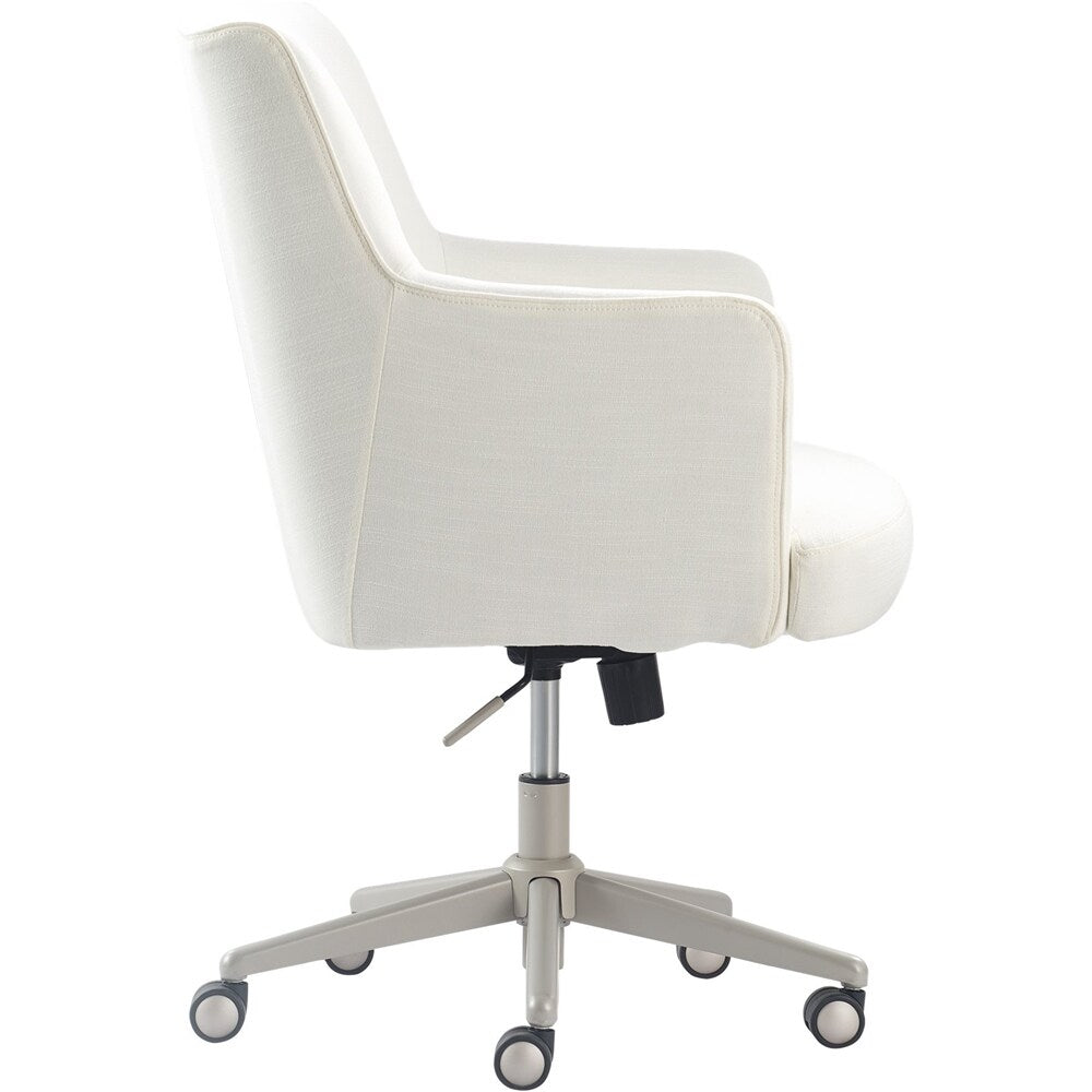 Finch - Belmont Modern Twill Home Office Chair - Gray/Ivory_6