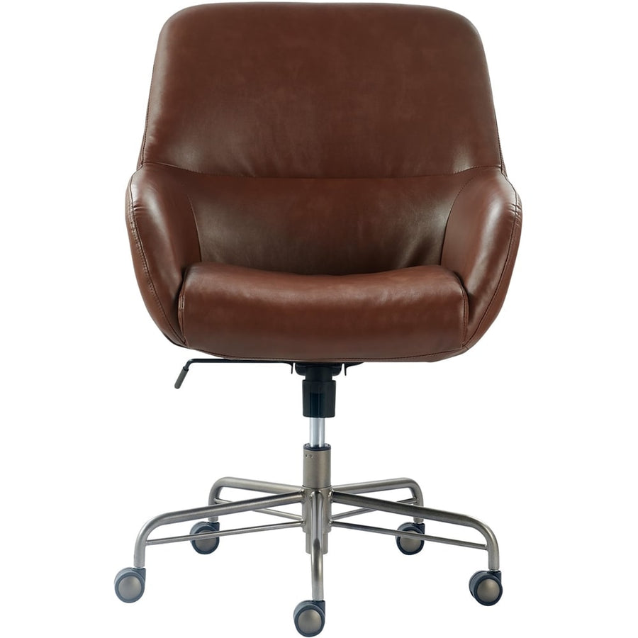 Finch - Forester Modern Bonded Leather Executive Chair - Cognac Brown_0
