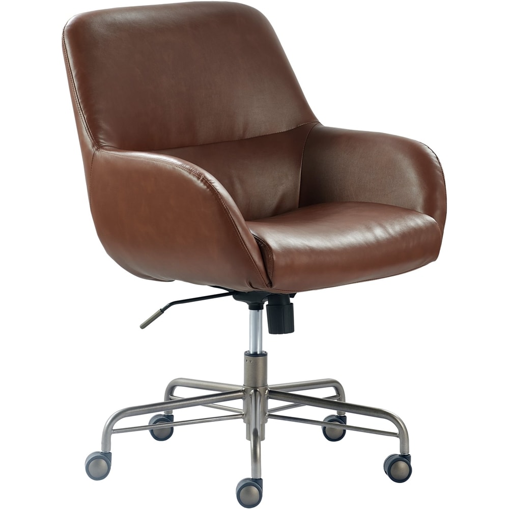 Finch - Forester Modern Bonded Leather Executive Chair - Cognac Brown_1