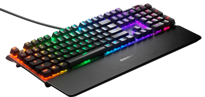 SteelSeries - Apex Pro Full Size Wired Mechanical OmniPoint Adjustable Actuation Switch Gaming Keyboard with RGB Backlighting - Black_1