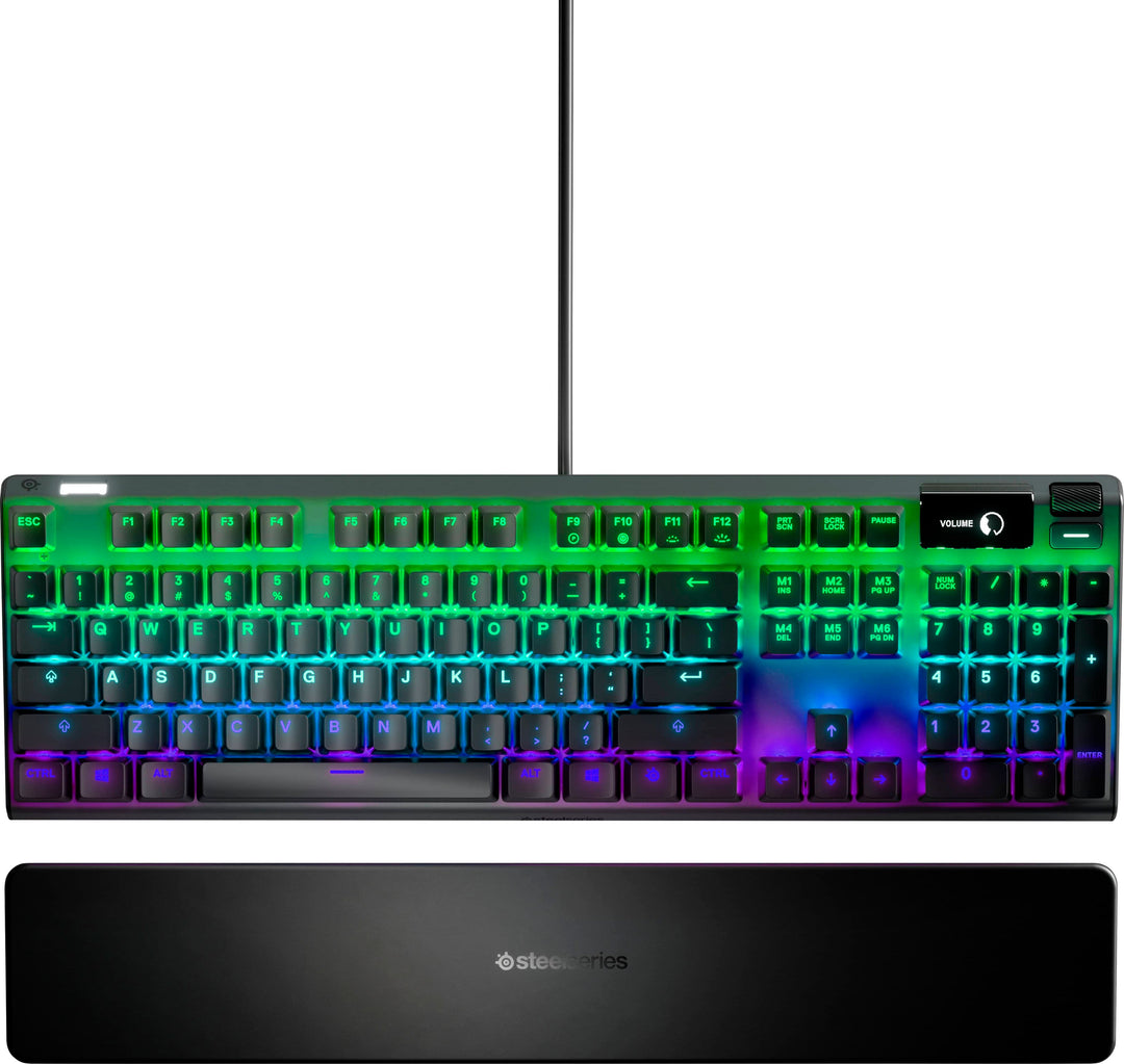 SteelSeries - Apex Pro Full Size Wired Mechanical OmniPoint Adjustable Actuation Switch Gaming Keyboard with RGB Backlighting - Black_3
