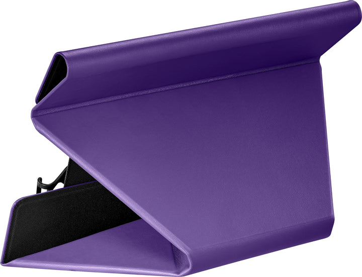 Insignia™ - Universal FlexView Folio Case for most 9" to 11" tablets - Purple_2