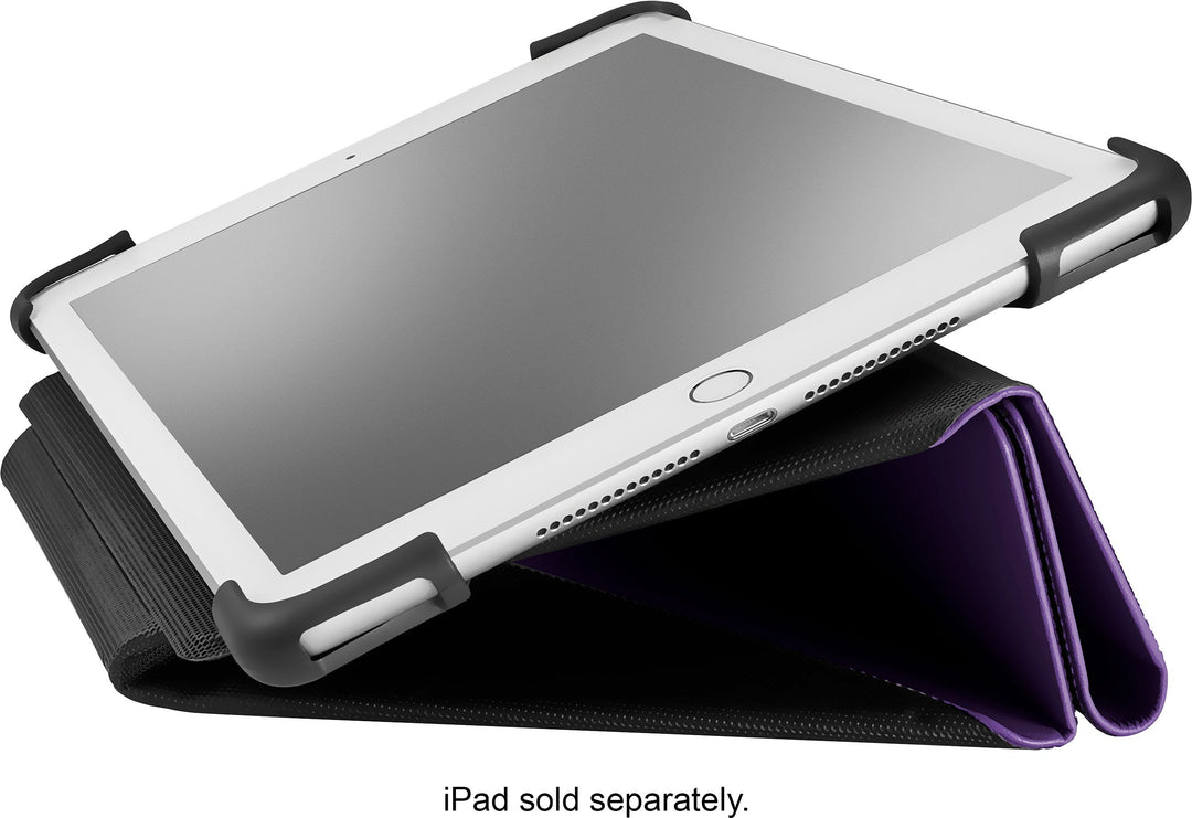 Insignia™ - Universal FlexView Folio Case for most 9" to 11" tablets - Purple_9