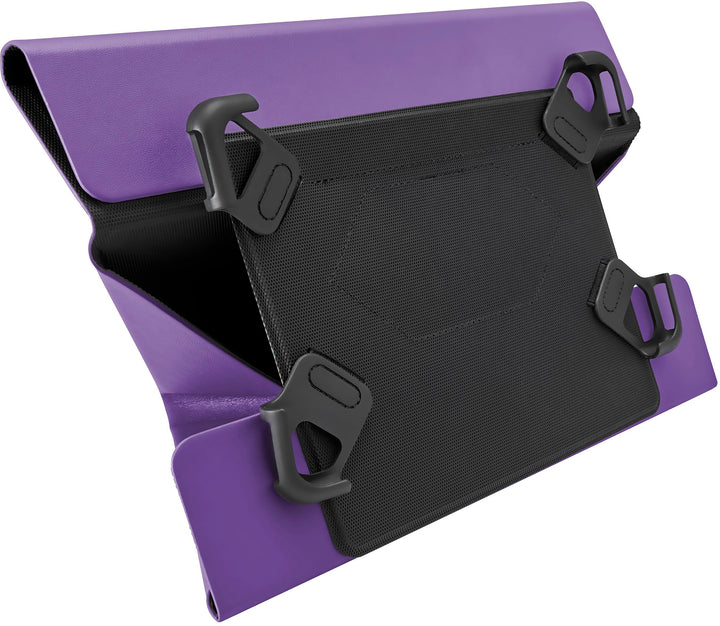 Insignia™ - Universal FlexView Folio Case for most 9" to 11" tablets - Purple_3