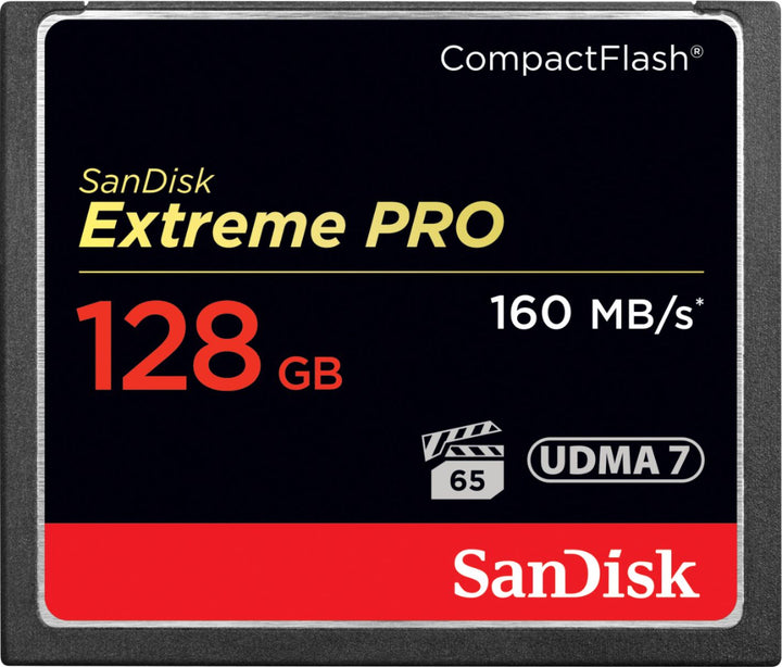 SanDisk - Extreme 128GB CompactFlash (CF) Memory Card_0