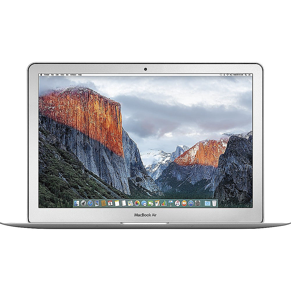 Apple - Pre-Owned - MacBook Air 13.3" Laptop - Intel Core i5 - 8GB Memory - 128GB Flash Storage SSD (2015) - Silver_0