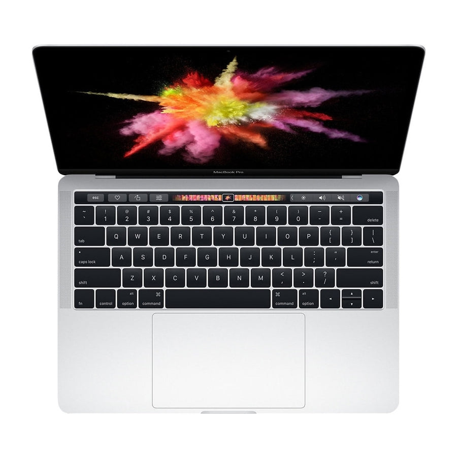 Apple - Pre-Owned - MacBook Pro 13.3" Laptop - Intel Core i5 3.1GHz - Touch Bar - 8GB Memory - 256GB SSD (2017) - Silver_0