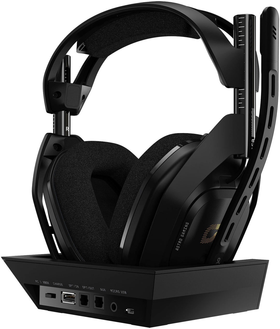Astro Gaming - A50 Wireless Dolby Atmos Over-the-Ear Gaming Headset for Xbox Series X|S, Xbox One, and PC with Base Station - Black_7