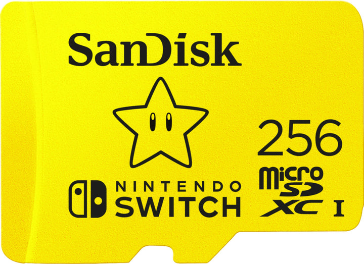 SanDisk - 256GB microSDXC UHS-I Memory Card for Nintendo Switch_0