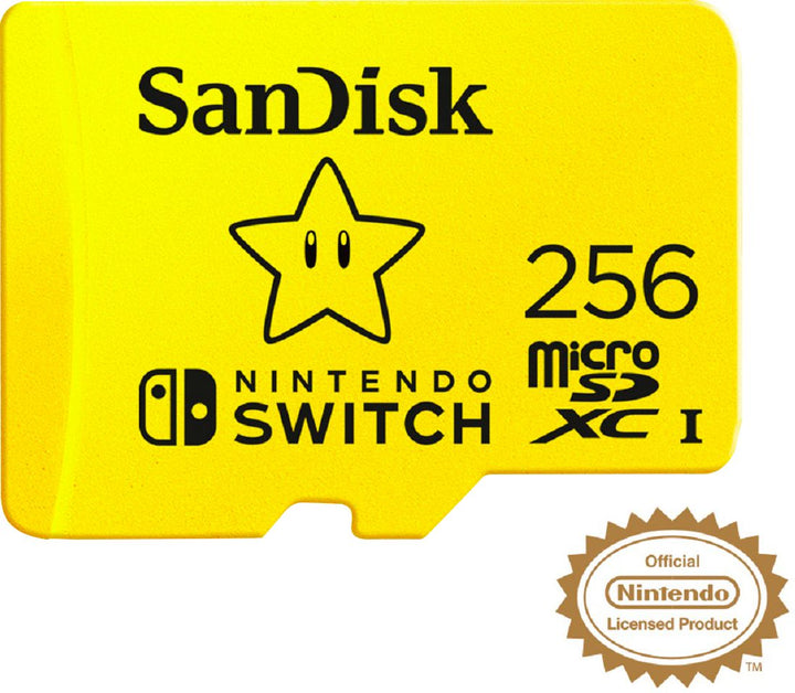 SanDisk - 256GB microSDXC UHS-I Memory Card for Nintendo Switch_5