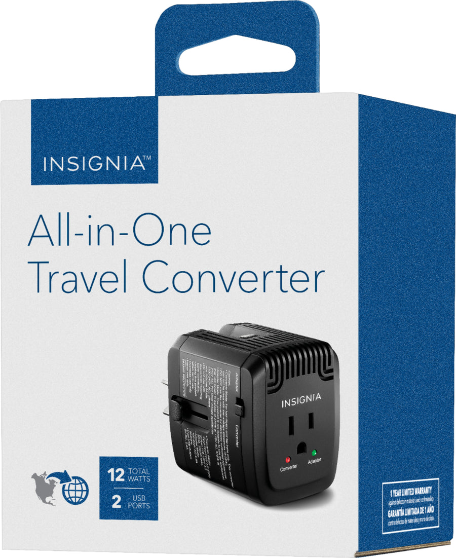 Insignia™ - All-in-One Travel Converter - Black_3