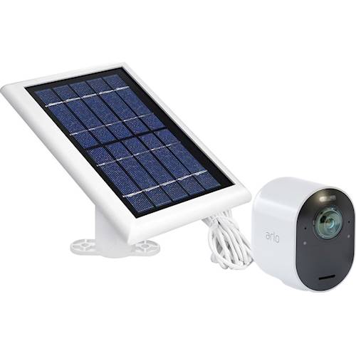 Wasserstein - Solar Panel for Arlo Ultra 2 and Arlo Pro 4 Surveillance Cameras - White_1