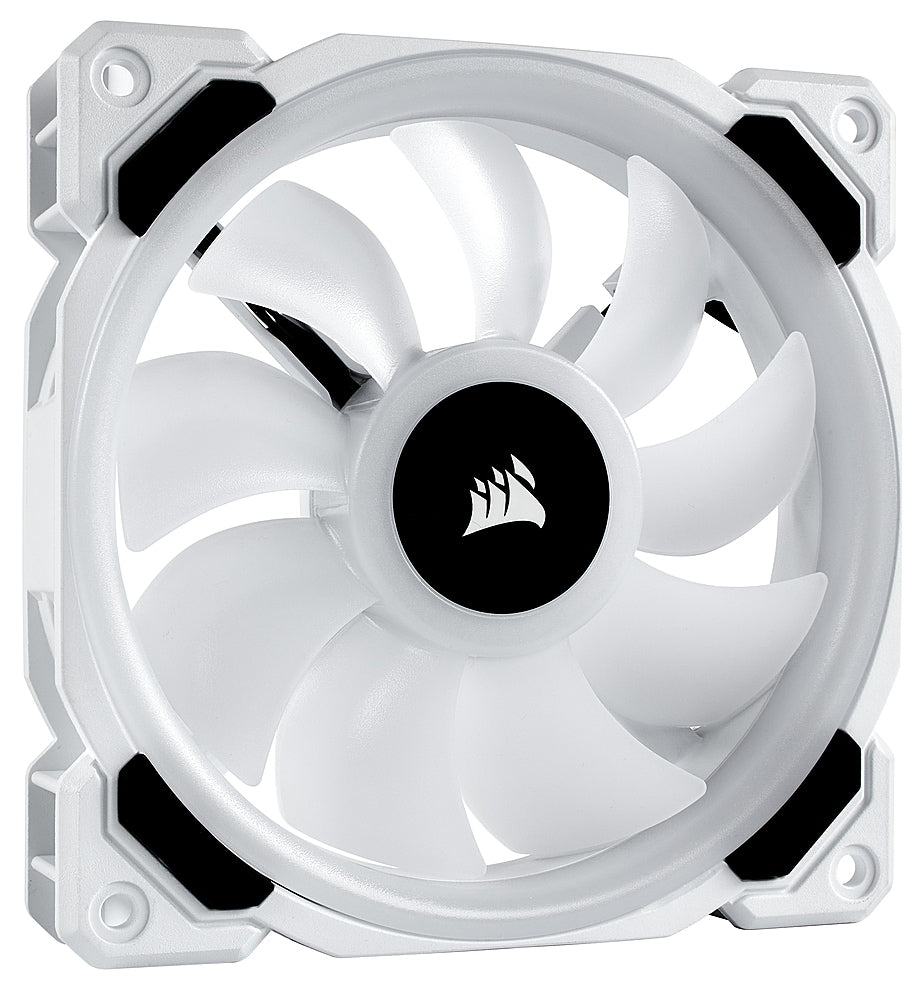 CORSAIR - LL Series, LL120 RGB, 120mm RGB LED Fan, Triple Pack with Lighting Node PRO - White_12