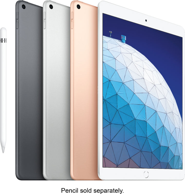 Apple - Geek Squad Certified Refurbished iPad Air (Latest Model) with Wi-Fi - 64GB - Space Gray_2