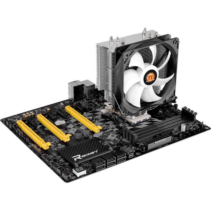 Thermaltake - Contac Silent 12 120mm CPU Cooling Fan - Black/White_4