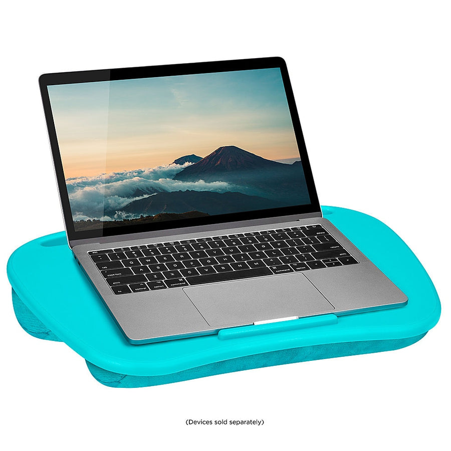 LapGear - MyDesk Lap Desk for 15.6" Laptop - Turquoise_0