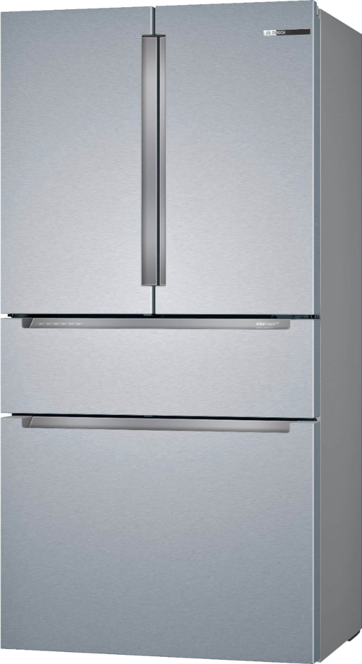 Bosch - 800 Series 20.5 Cu. Ft. 4-Door French Door Counter-Depth Smart Refrigerator - Stainless steel_15