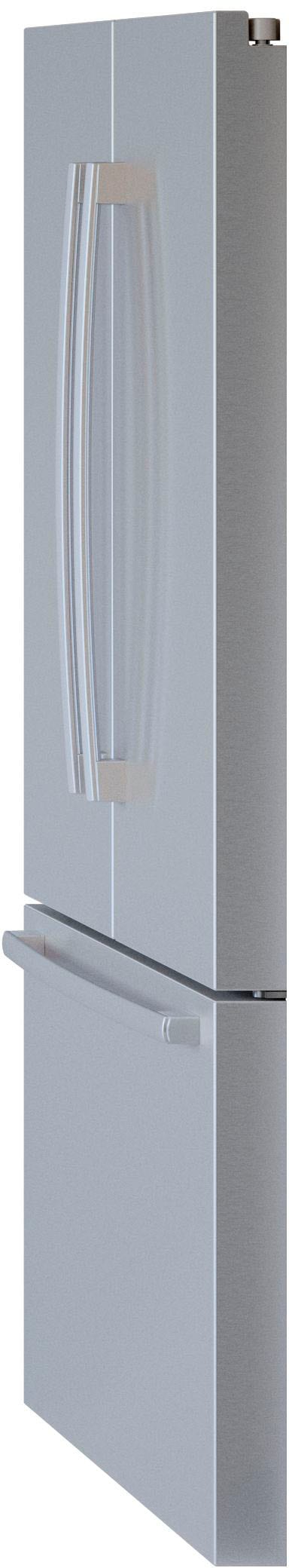 Bosch - 800 Series 21 Cu. Ft. French Door Counter-Depth Smart Refrigerator - Stainless steel_8