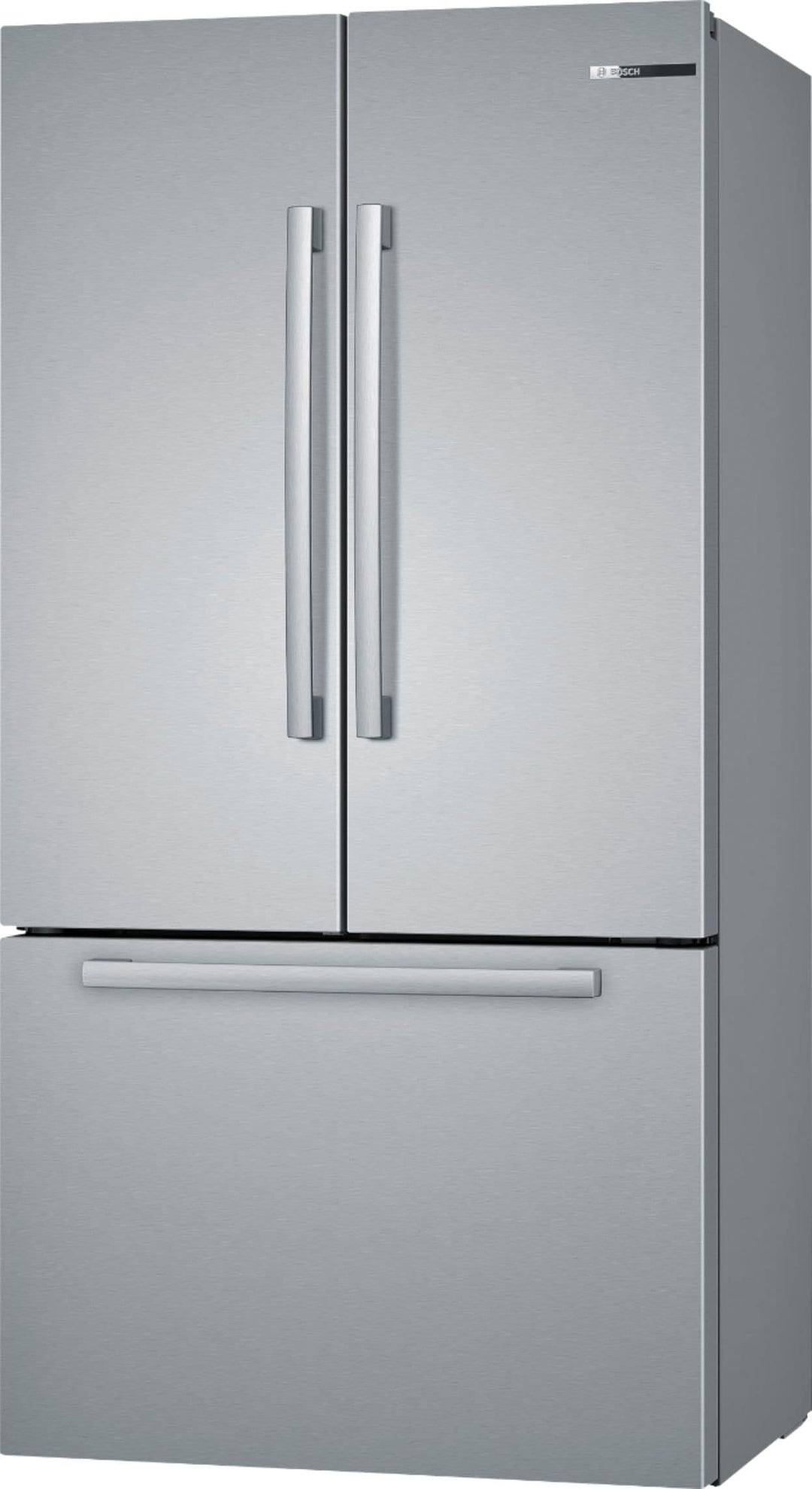 Bosch - 800 Series 21 Cu. Ft. French Door Counter-Depth Smart Refrigerator - Stainless steel_12