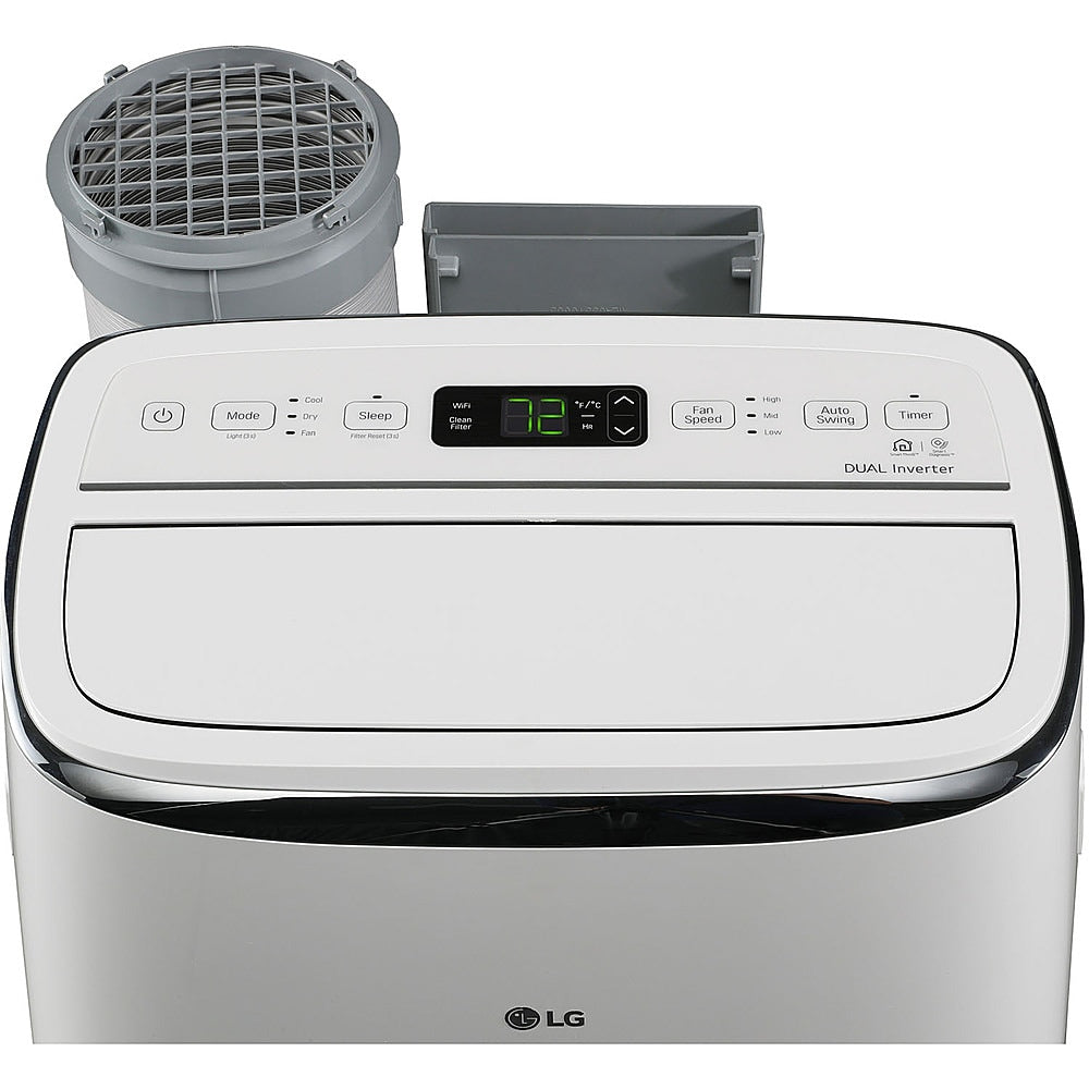 LG - 501 Sq. Ft. Smart Portable Air Conditioner - White_12
