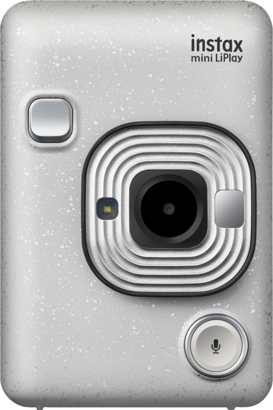 Fujifilm - instax mini LiPlay Instant Film Camera - Stone White_0