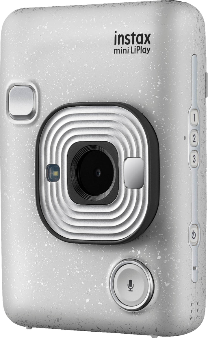 Fujifilm - instax mini LiPlay Instant Film Camera - Stone White_2