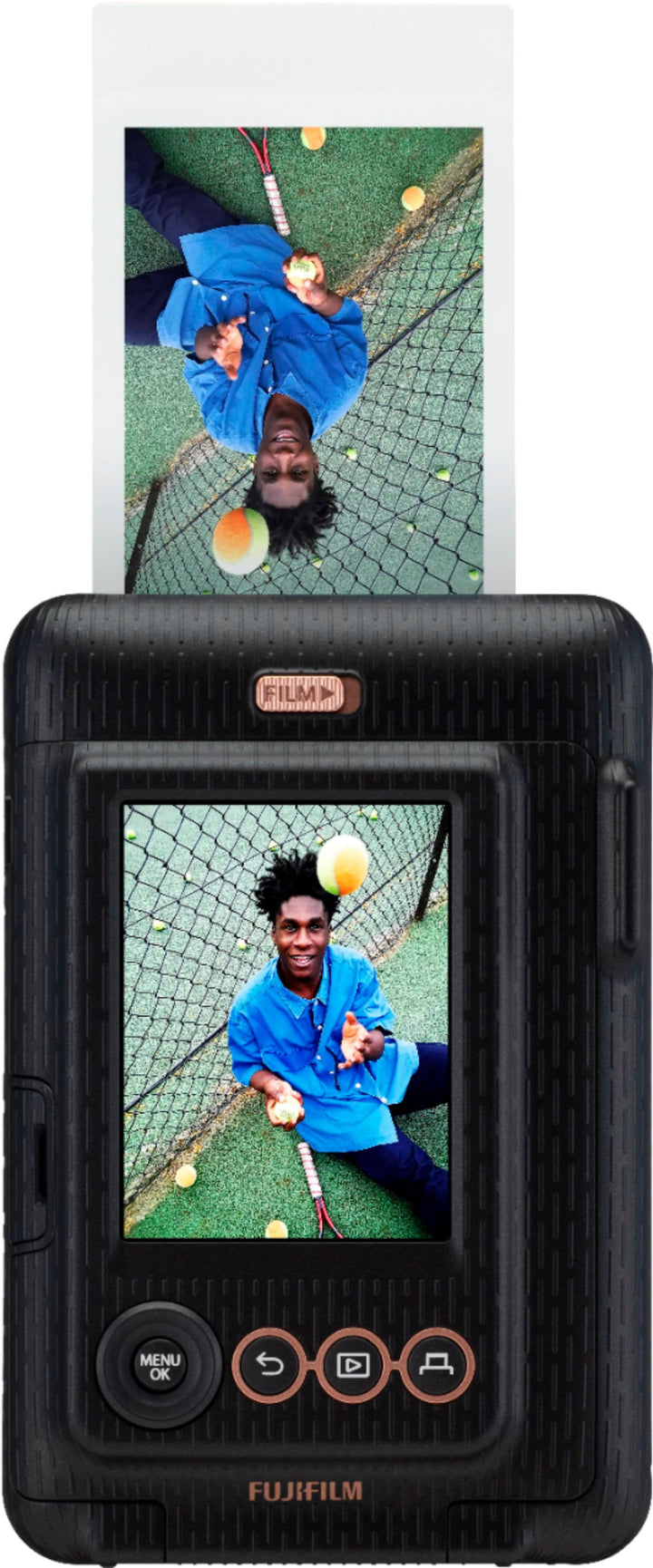 Fujifilm - instax mini LiPlay Instant Film Camera - Elegant Black_6