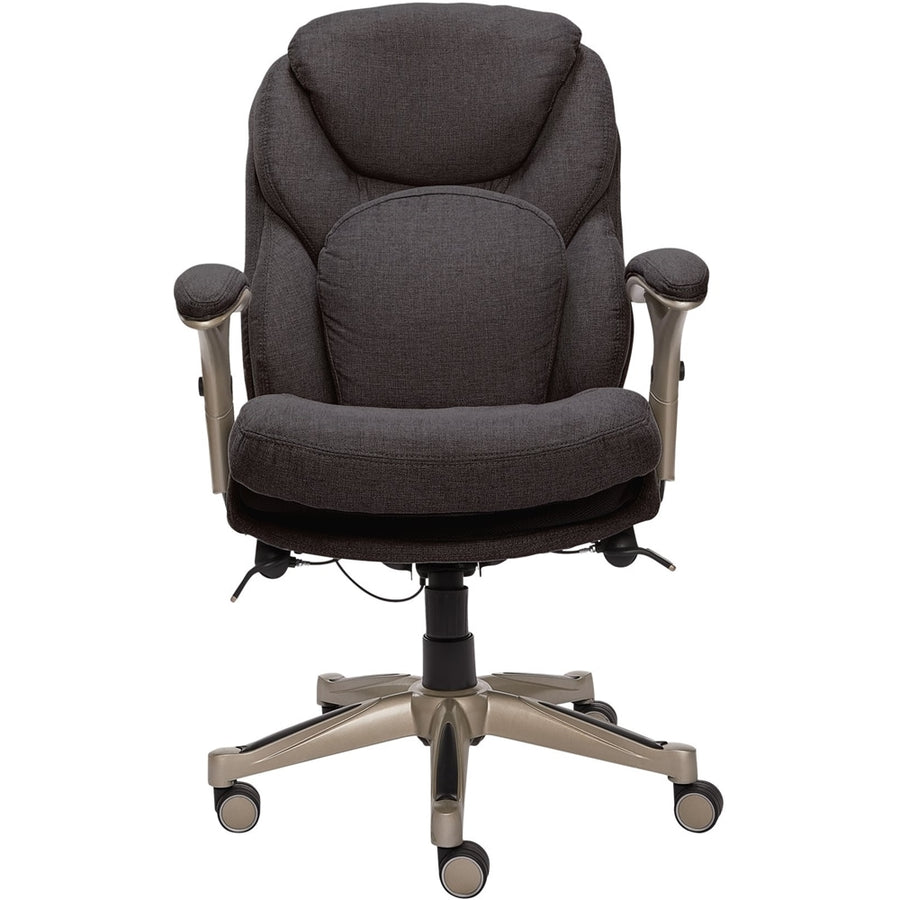 Serta - Works Fabric Executive Chair - Dark Gray_0