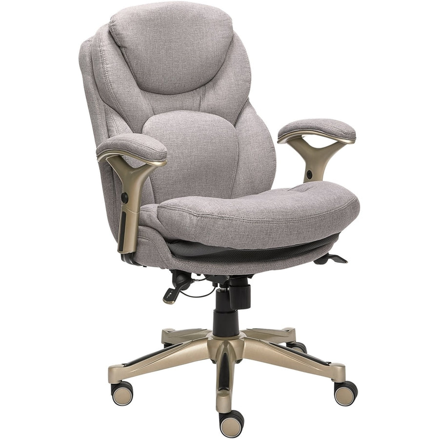 Serta - Works Fabric Executive Chair - Light Gray_0