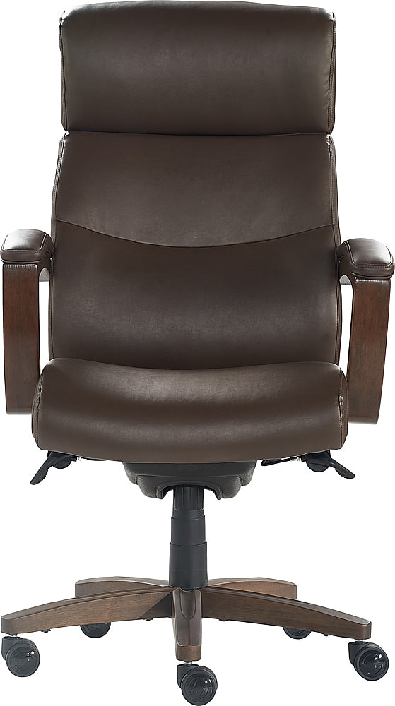 La-Z-Boy - Greyson Modern Faux Leather Executive Chair - Brown_0