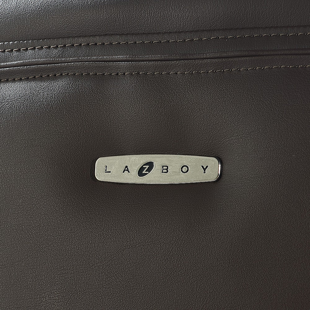 La-Z-Boy - Greyson Modern Faux Leather Executive Chair - Brown_5