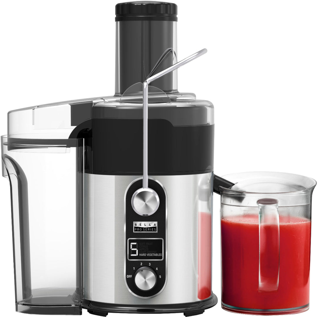 Bella Pro Series - Pro Series Centrifugal Juice Extractor - Black/Stainless Steel_4