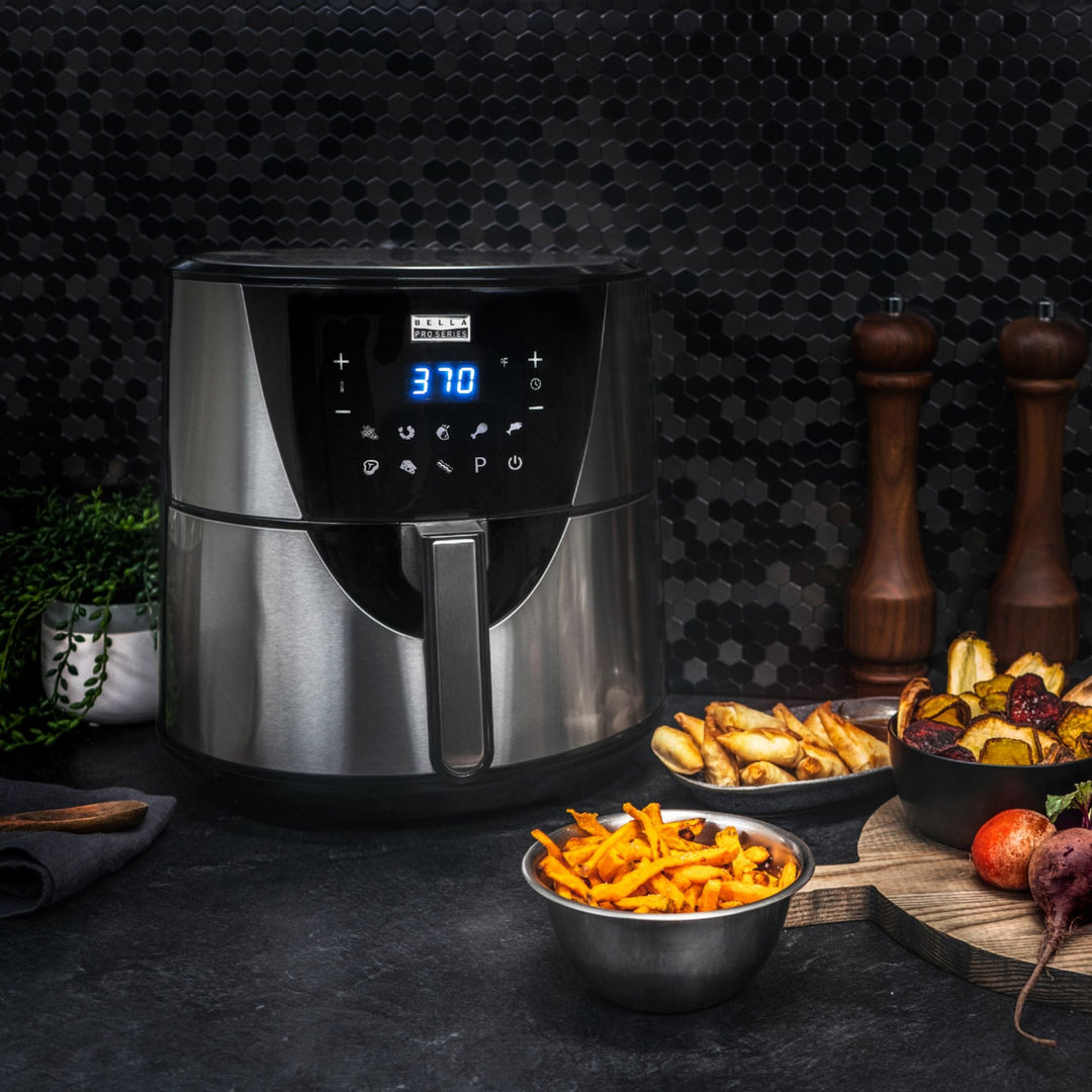 Bella Pro Series - 8-qt. Digital Air Fryer - Stainless Steel_2