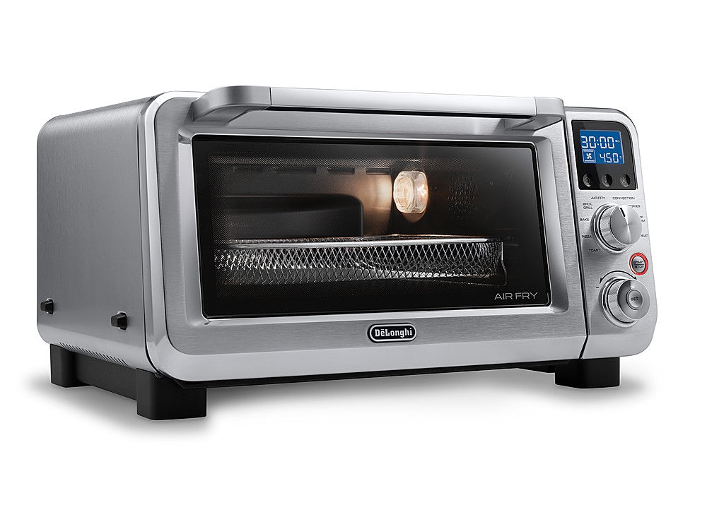 De'Longhi - Livenza 6-Slice Toaster Oven - Stainless Steel_1