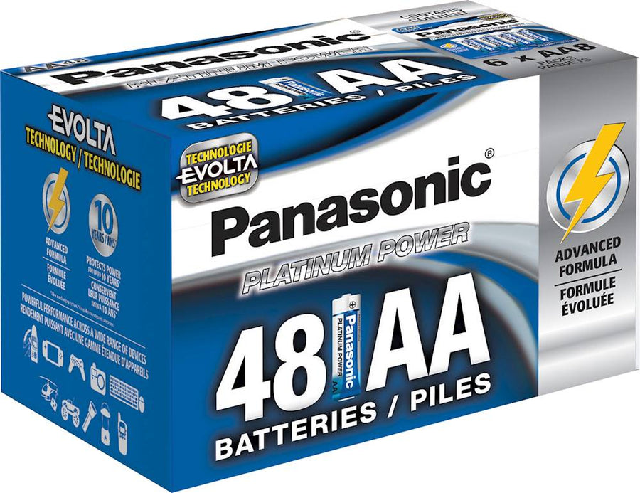 Panasonic - Platinum Power AA Batteries (48-Pack)_0