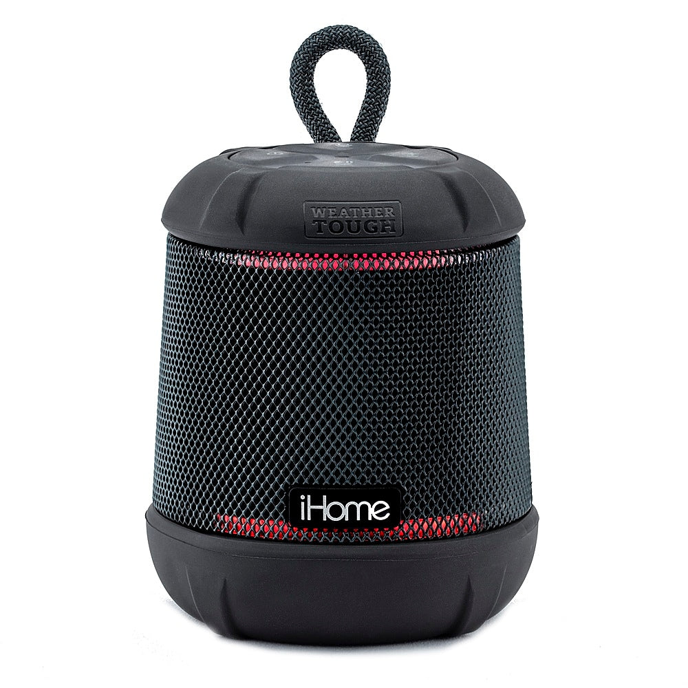 iHome - PlayTough L - Bluetooth Rechargeable Waterproof Portable Speaker with 20-Hour Mega Battery and Color Changing Lighting - Black_10