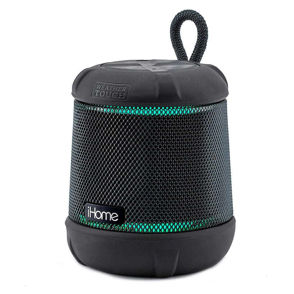 iHome - PlayTough L - Bluetooth Rechargeable Waterproof Portable Speaker with 20-Hour Mega Battery and Color Changing Lighting - Black_3
