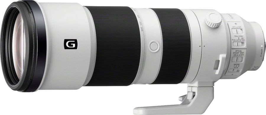 Sony - 200-600mm f/5.6-6.3 G OSS Optical Telephoto Zoom Lens - White/Black_0