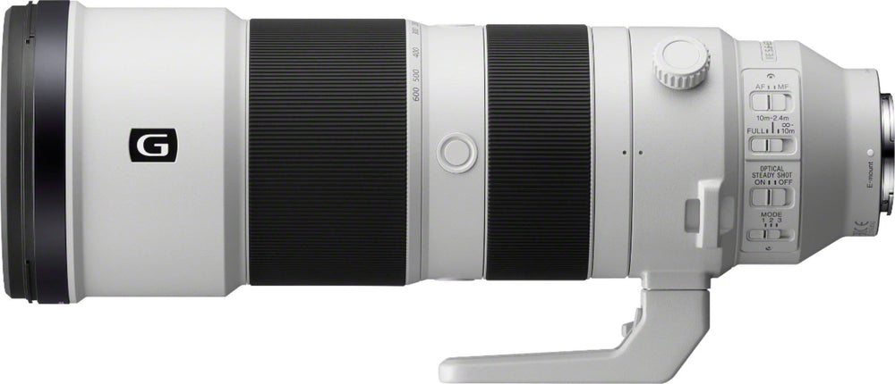 Sony - 200-600mm f/5.6-6.3 G OSS Optical Telephoto Zoom Lens - White/Black_1