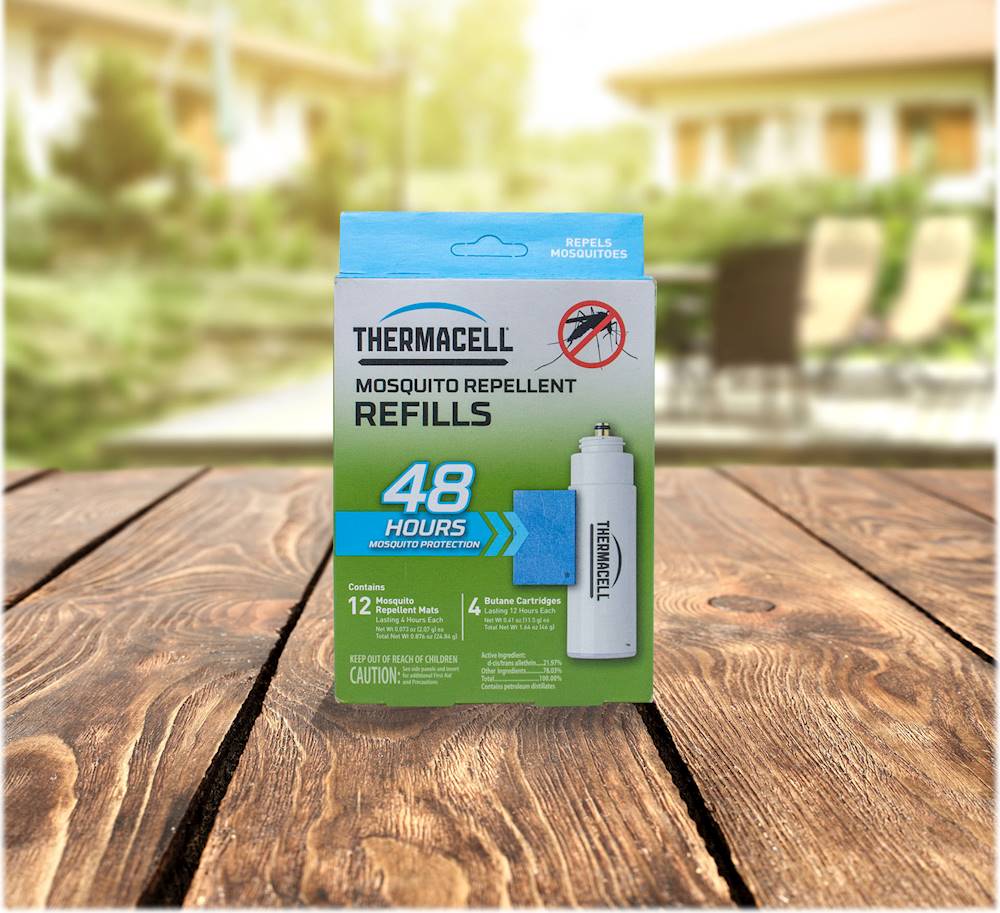Thermacell - Mosquito Repellent 48-hour Refill - White/Blue_1